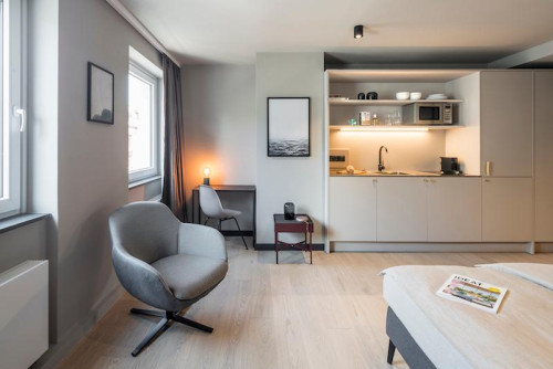 Serviced Apartment in Frankfurt Main Station - S