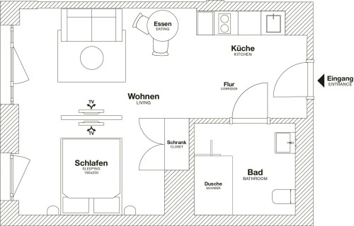 Design Serviced Apartment in Darmstadt - M - Gallery - 16