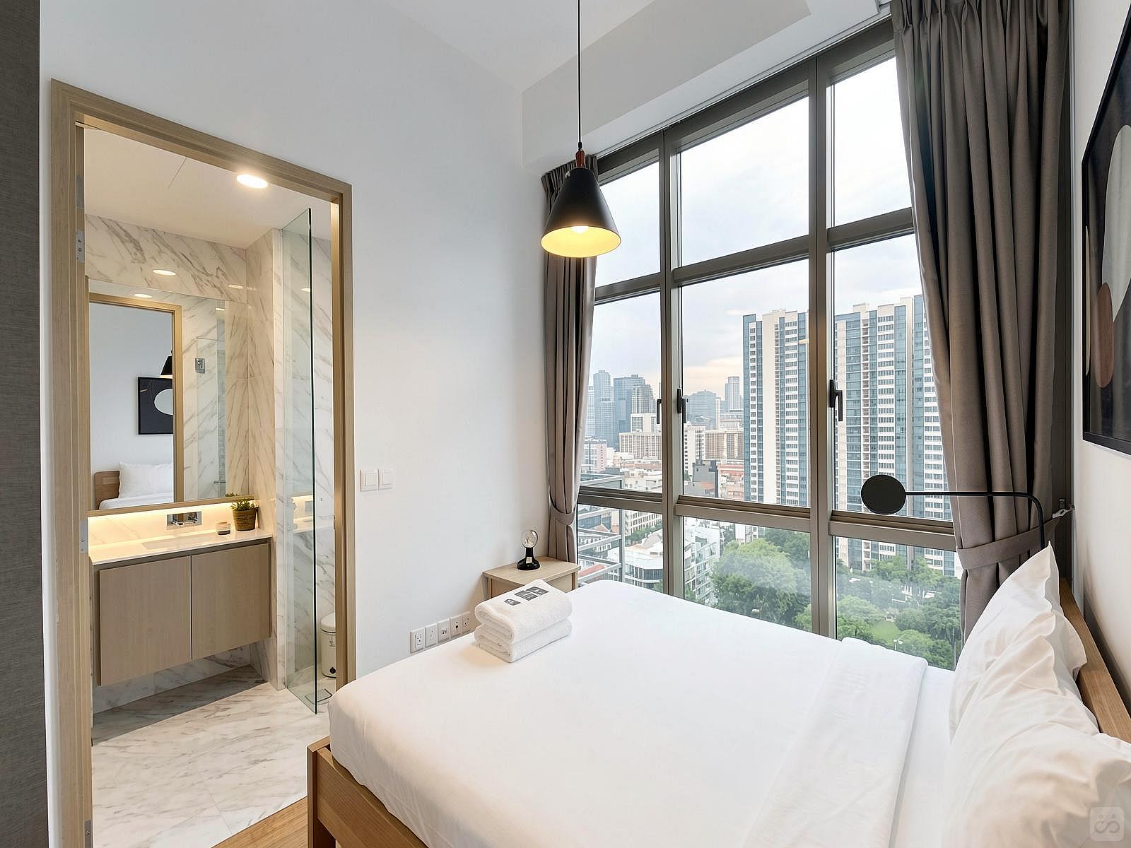  Private Master Room In 2 Bedroom Apartment  -  Luxury Vibrant Apt. w/ Terrace near City Square Mall  - Gallery -  6