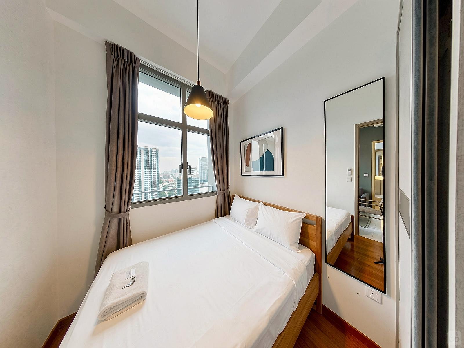  Private Junior Master Room In 2 Bedroom Apartment  -  Luxury Vibrant Apt. w/ Terrace near City Square Mall  - Gallery -  6