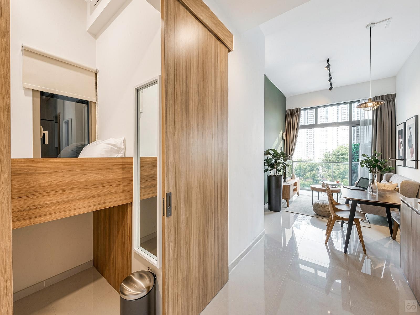 Private Pocket Room In 3 Bedroom Apartment - Luxury Vibrant Apt. w/ Terrace near City Square Mall - Gallery - 5