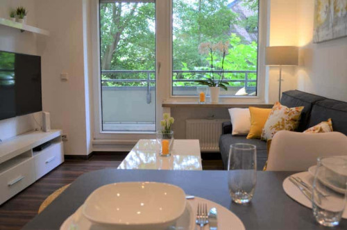 Charmante 2-Zimmer-Wohnung: Stilvoll möbliert, perfekt ausgestattet und bereit für Ihren neuen Alltag ****