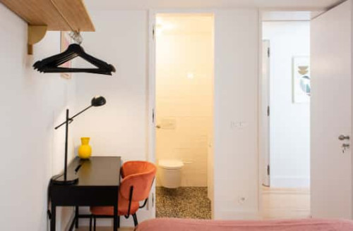 Bedroom in a 5-bedroom apartment in Lisbon - Room 5