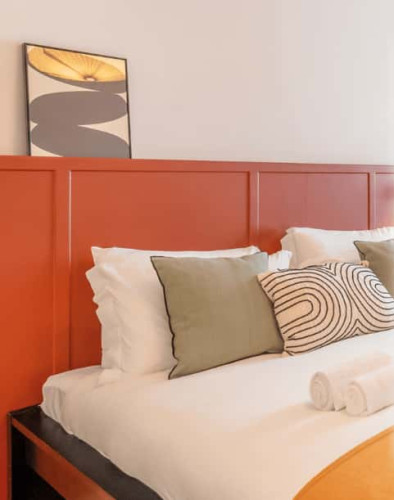 Bedroom in a 5-bedroom apartment in Lisbon - Room 5