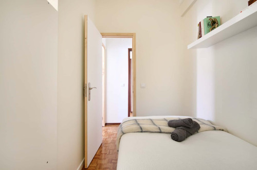 Comfortable bedroom in Lisbon
