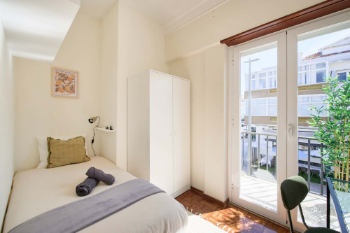 Amazing bedroom in Lisbon