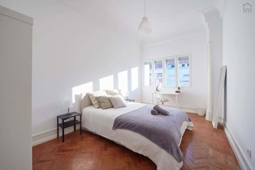 Luminous double bedroom in Alameda - Room 3