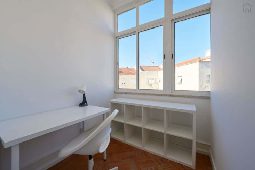 Comfortable double bedroom in Alameda - Room 9