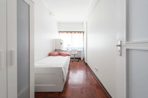 Modern single bedroom in Saldanha - Room 5