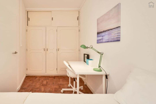 Comfortable single interior bedroom in Saldanha - Room 9