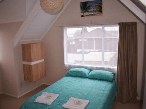 Lovely bedroom with shared bathroom