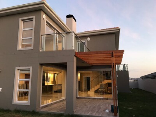 Modern Home with Dad and Daughter