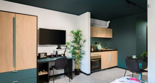 Bed in a shared studio, close to Università degli Studi di Trieste