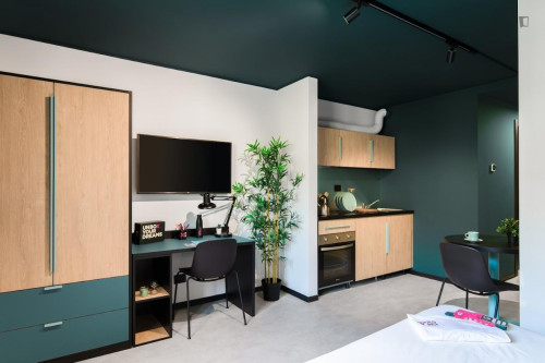 Bed in a shared studio, close to Università degli Studi di Trieste