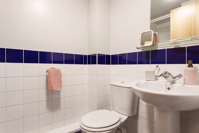 Extra Large Standard Double En-Suite: Three Bedroom Flat - 1