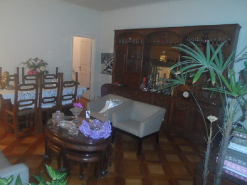 Relaxed and joyful family.