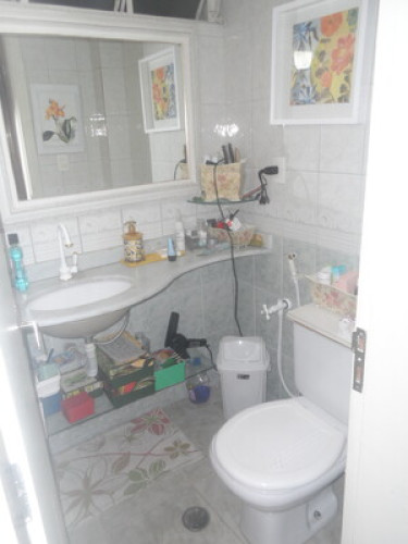 Relaxed and joyful family.