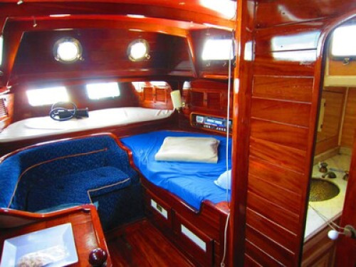 Private yacht in Paraty bay