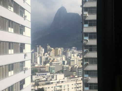 Quarto com vista para o cristo