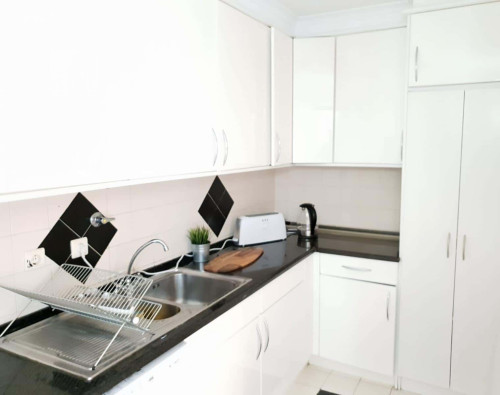 Quarto com cama de casal em apartamento com 6 quartos - FLAT LUPI - LUPI 2