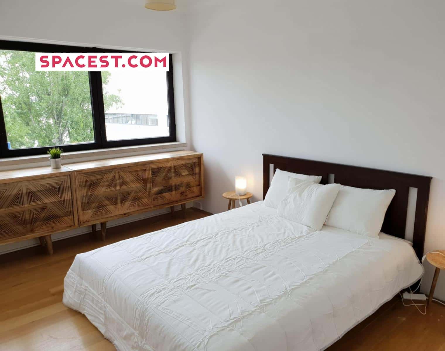 Quarto Com Cama De Casal Em Apartamento Com 6 Quartos - FLAT LUPI - LUPI 2 - 2