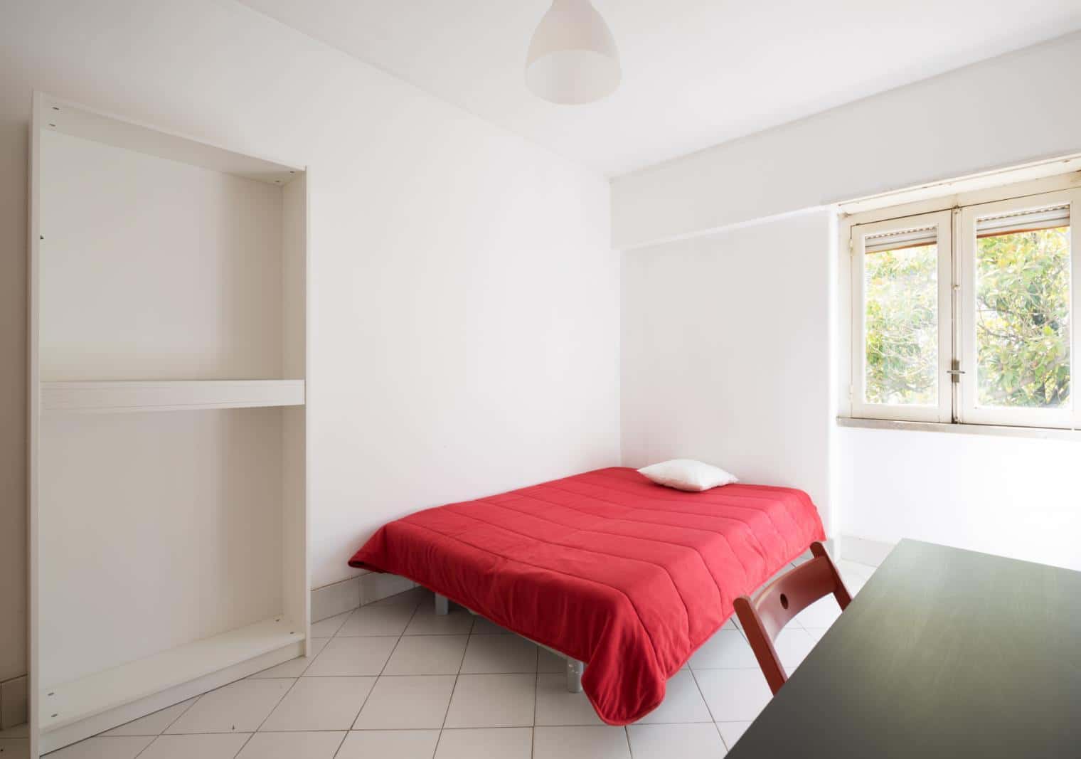 Quarto Com Cama De Casal Em Residência - FLAT PP - PP203 - 4