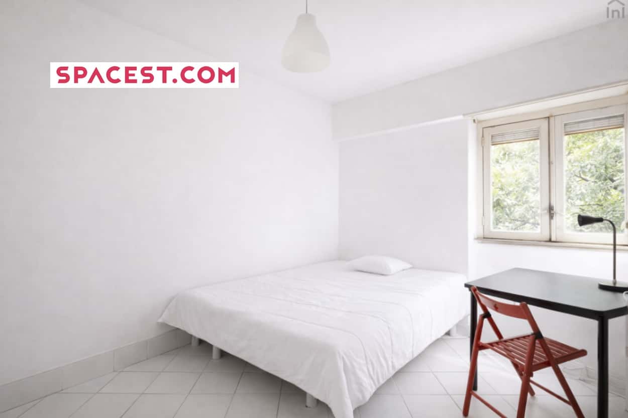 Quarto Com Cama De Casal Em Residência - FLAT PP - PP203 - 2