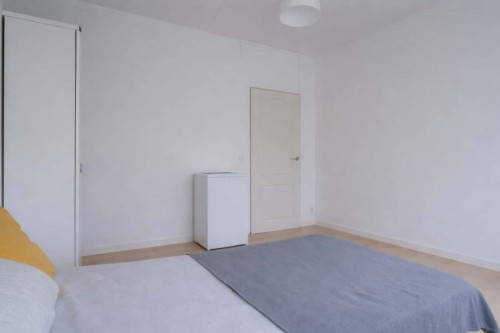 Quarto com cama de casal em apartamento com 6 quartos - FLAT LP - LP207 - Gallery - 7