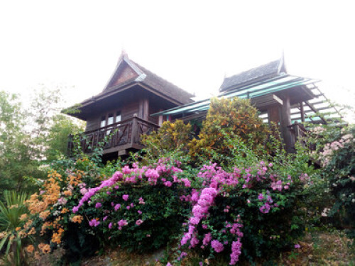 Old Teak Wood House Lanna Style
