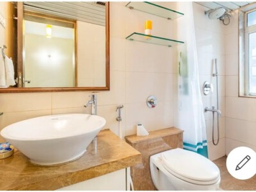 Row house with a patio 