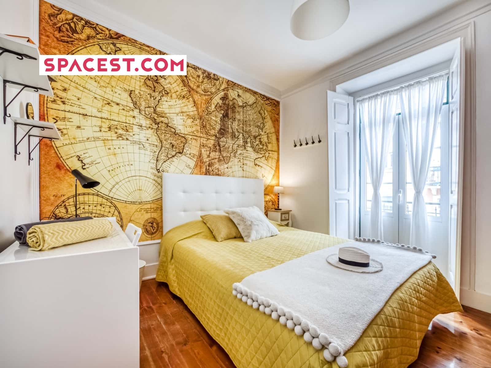Modern Room With Private Balcony In A 7-Bedroom Apartment In Saldanha - Room 5 - 1