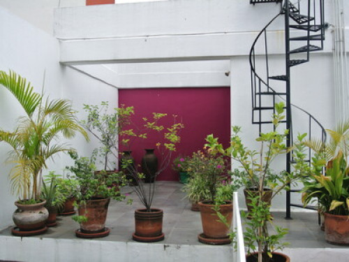 Artists home, warm inviting