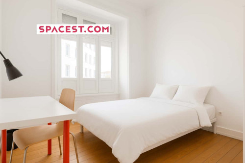 Quarto com came de solteiro em apartamento com 7 quartos - FLAT M - M3 - Gallery - 9