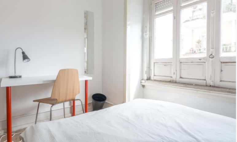 Quarto Com Came De Solteiro Em Apartamento Com 7 Quartos - FLAT M - M3 - 4