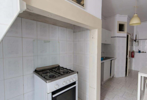 Quarto com cama de solteiro em apartamento com 7 quartos - FLAT SALDANHA 3D - SALDANHA 31D - Gallery - 13