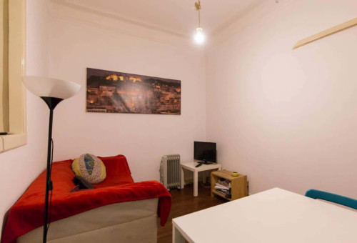 Quarto com cama de solteiro em apartamento com 7 quartos - FLAT SALDANHA 3D - SALDANHA 31D - Gallery - 18