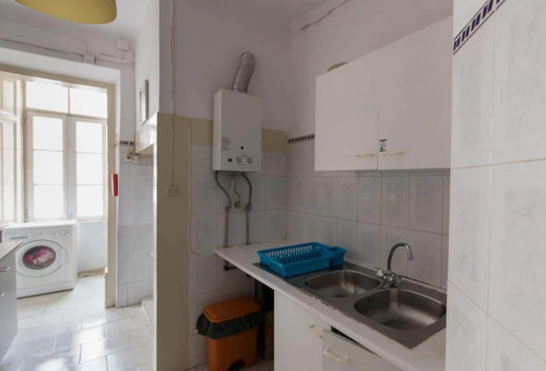 Quarto com cama de solteiro em apartamento com 7 quartos - FLAT SALDANHA 3D - SALDANHA 31D - Gallery - 15