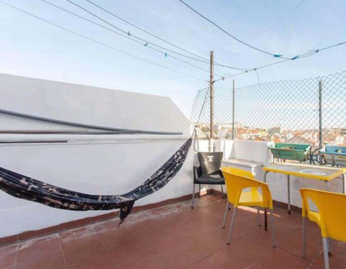 Quarto com cama de casal, com varanda, em apartamento com 6 quartos - FLAT K - K3 - Gallery - 14
