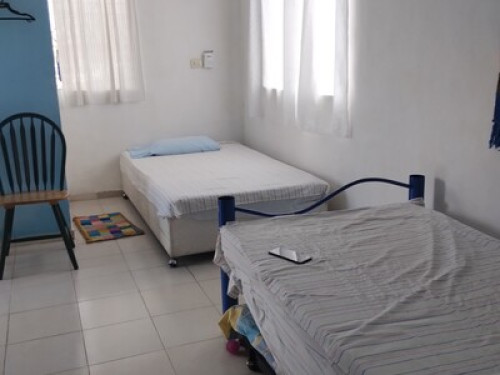 One bedroom for 2 people in Merida.