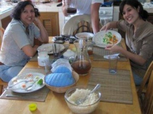 Breakfast included 