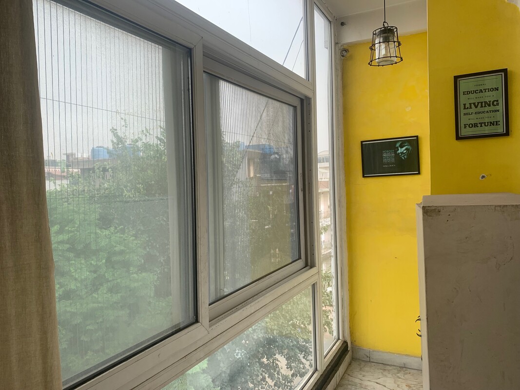 Aircooled Bedroom With Private Rain View Balcony(Full Room) - 1