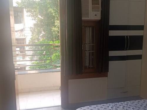 Private room with balcony