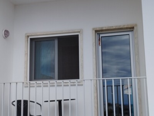 Room with balcony and sea view