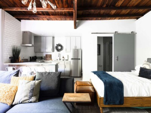 Hip Loft-Style Guest Suite