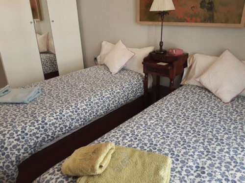 Oceanfront room and private bathroom