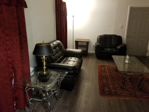 The comforts of home. 