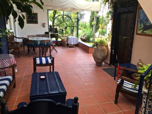 cottage with pool and garden