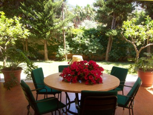 Enjoy food and art in villa palermo