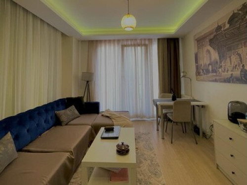 A private room in a modern apt