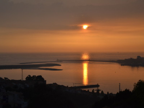 Sunset ocean views